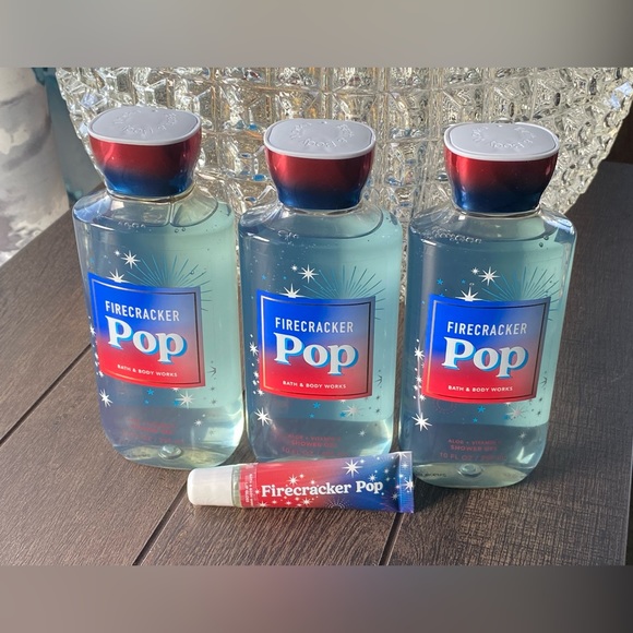 Bath & Body Works Firecracker Pop Shower Gel & Lip Gloss - Picture 7 of 8